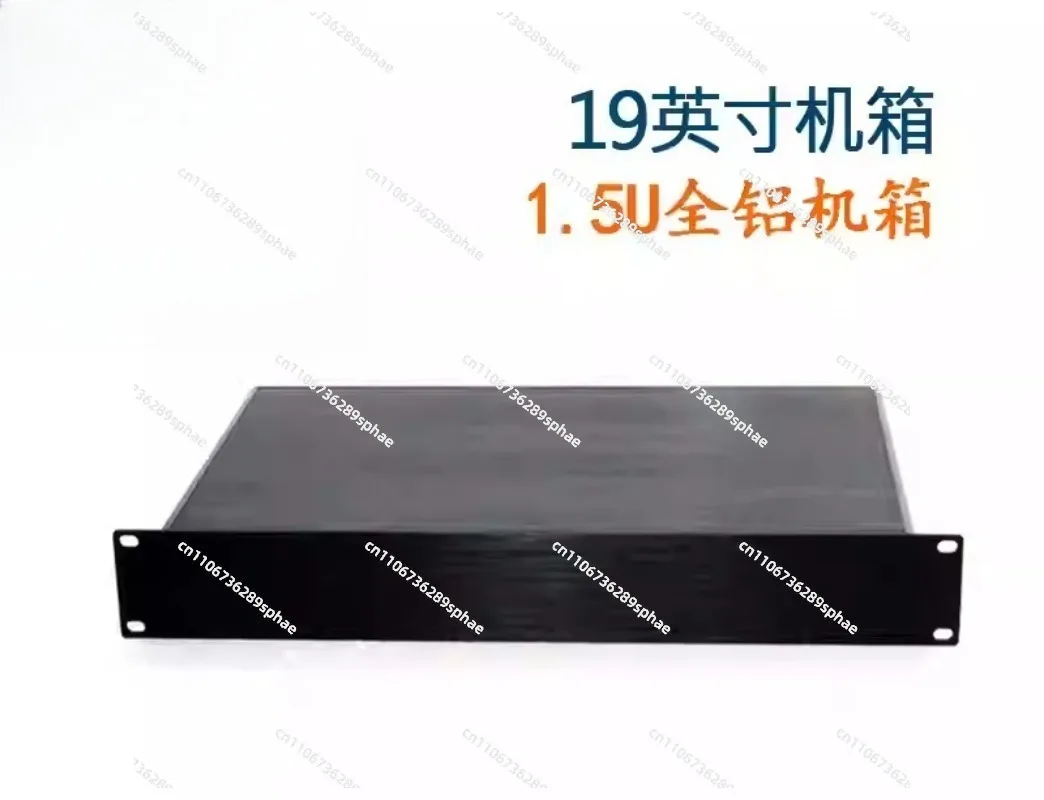 19-Inch 1.5U all-aluminum chassis, custom opening, factory direct sales standard plug-in box