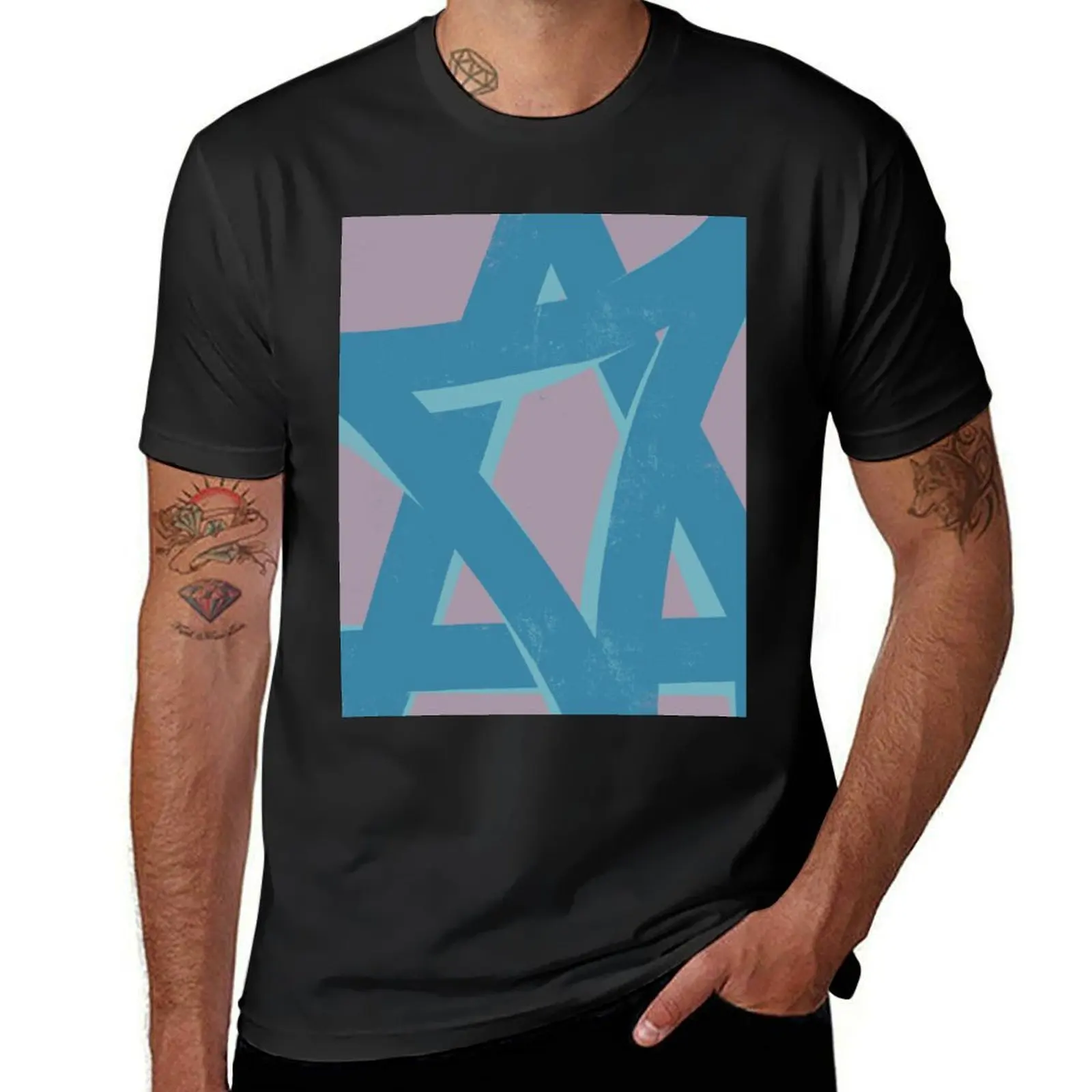 6 Point Merkabah - Graffiti Inspired Abstractions T-Shirt Blouse boys animal print summer tops plain t shirts men