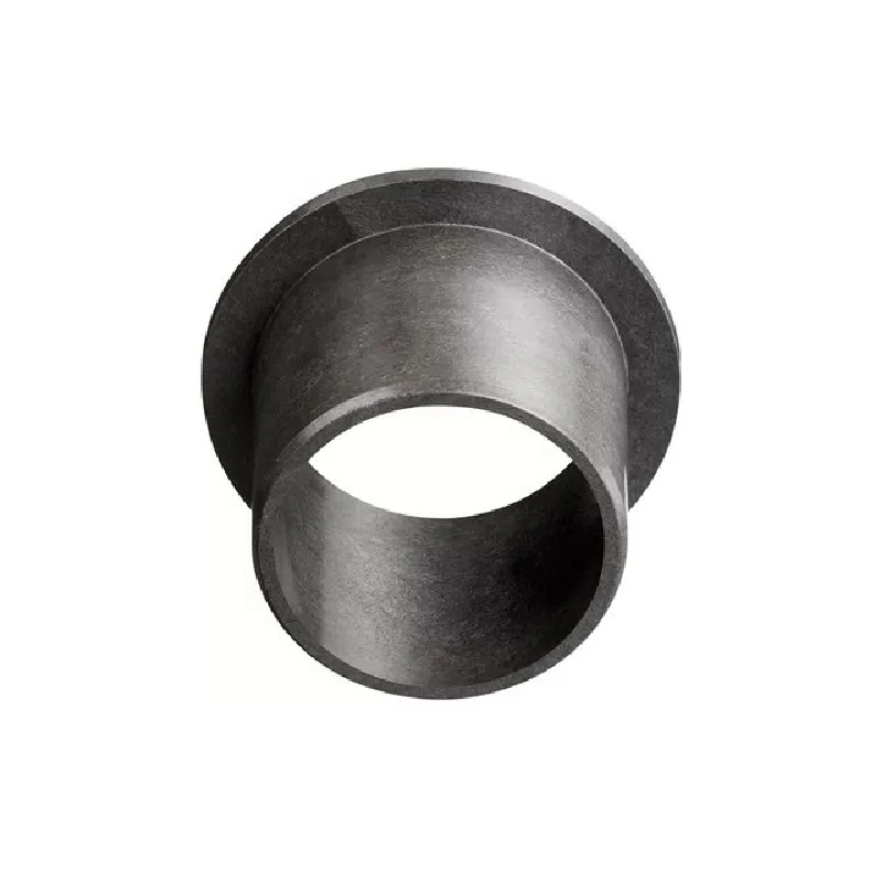 2 Pieces Self-lubricating GFM Wear-resistant Engineering Plastic Shaft Sleeve Flanging Oil-free Bushing Shoulder Flange