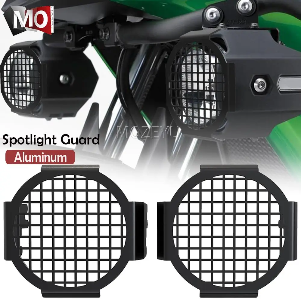 

FOR KAWASAKI VERSYS X300 VERSYS-X300 2017-2023 2022 2021 2020 Motorcycle Spotlight Auxiliary Light Led Guard Protection Cover