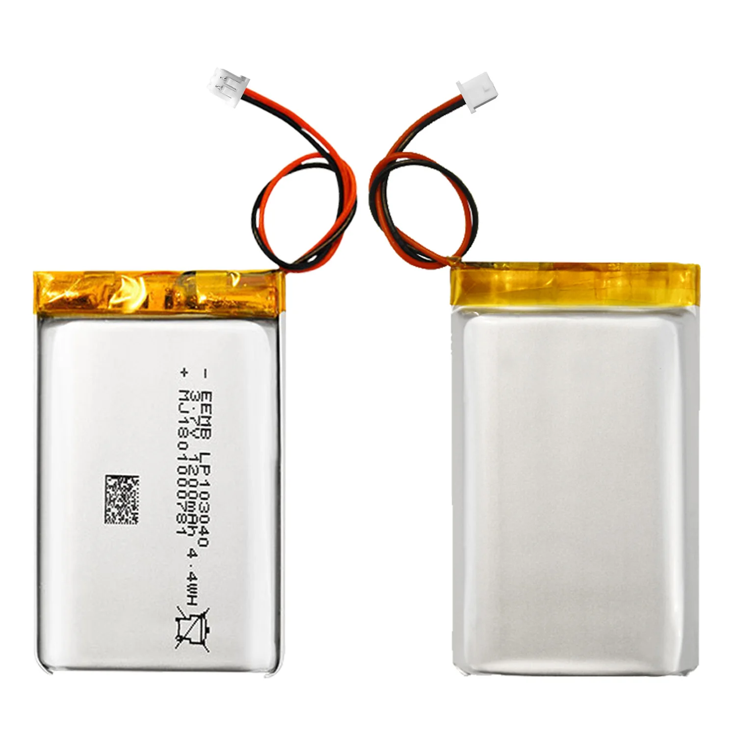 EEMB 1~10SZT 103040 Bateria 3,7 V 1200 mAh Akumulator litowo-polimerowy do głośnika Bluetooth, baterii urządzenia do masażu