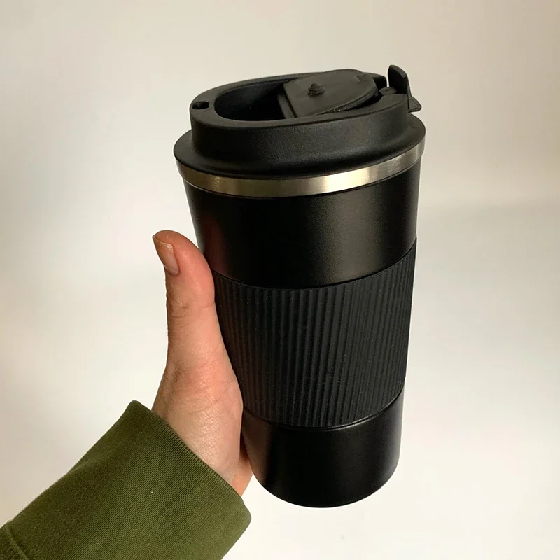 380ml/510ml Thermo Bottles for Hot Coffee Vacuum Stainless Steel Mug Coffee Thermal Cup Travel Insulated Tumbler Coffee Mug