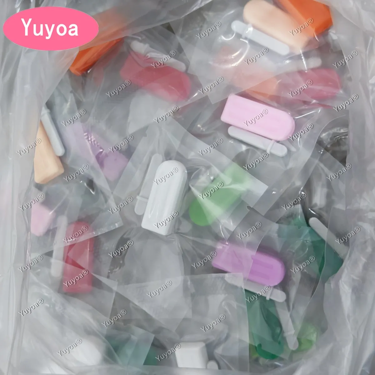 Wholesale 80pcs Orthodontic Aligner Chewies Ice Cream Fruit Flavors Silicone Teeth Stick Bite Tooth Chew Aligners