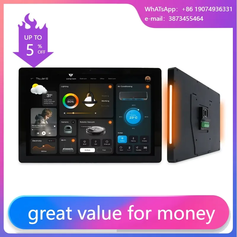 Smart Home Android Tablet Control Panel Wall Mount 10