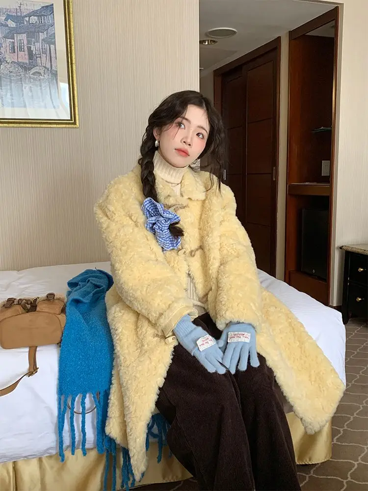 

Куртка из овечьей шерсти, женская теплая флисовая куртка с рукавами в клетку, квадратный размер суставов, сетчатый соединитель, измерение клетчатого размера