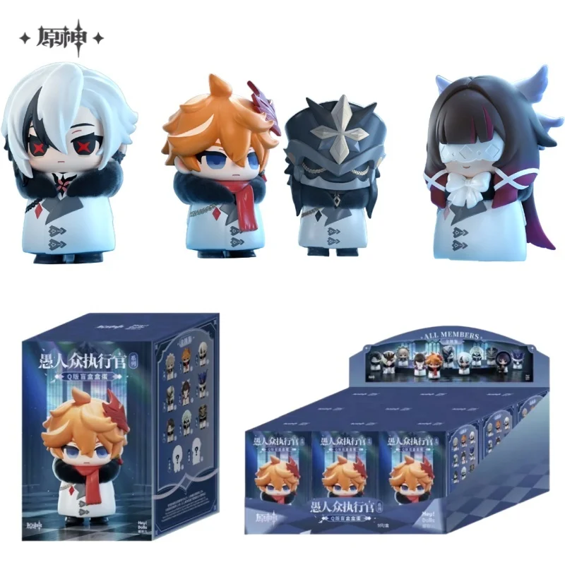 

Suplay Genshin Fatui Harbinger Series слепая коробка слепые яйцо капсулы аниме игра фигурка модель украшение для рабочего стола подарки на день рождения