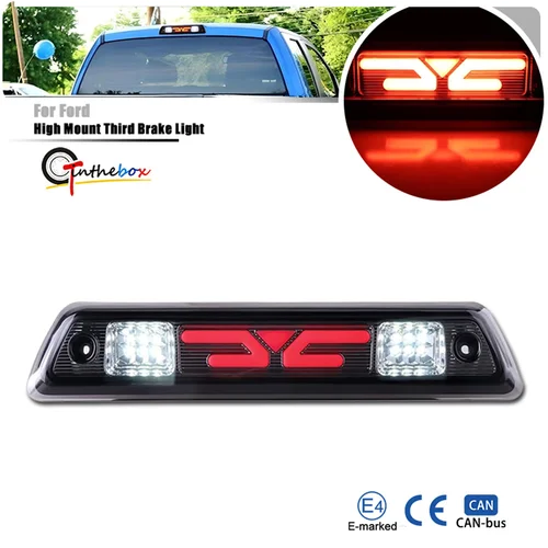 Luz trasera LED de techo de 12V, tercera señal de freno, lámpara de carga Plug & Play para Ford F150 2009 2010 2011 2012 2013 2014, resistente al agua
