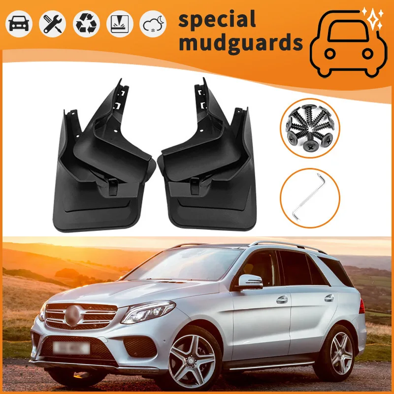 

Suitable for 02-23 Mercedes-Benz GLE GL GLS G series fender car tire anti-splash mudguard
