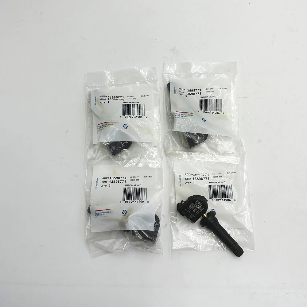 4Pcs 13598771 13598772 13586335 High Quality 315MHz Tire Pressure Sensor TPMS For GM Buick Cadillac Chevrolet 13516164 23445327