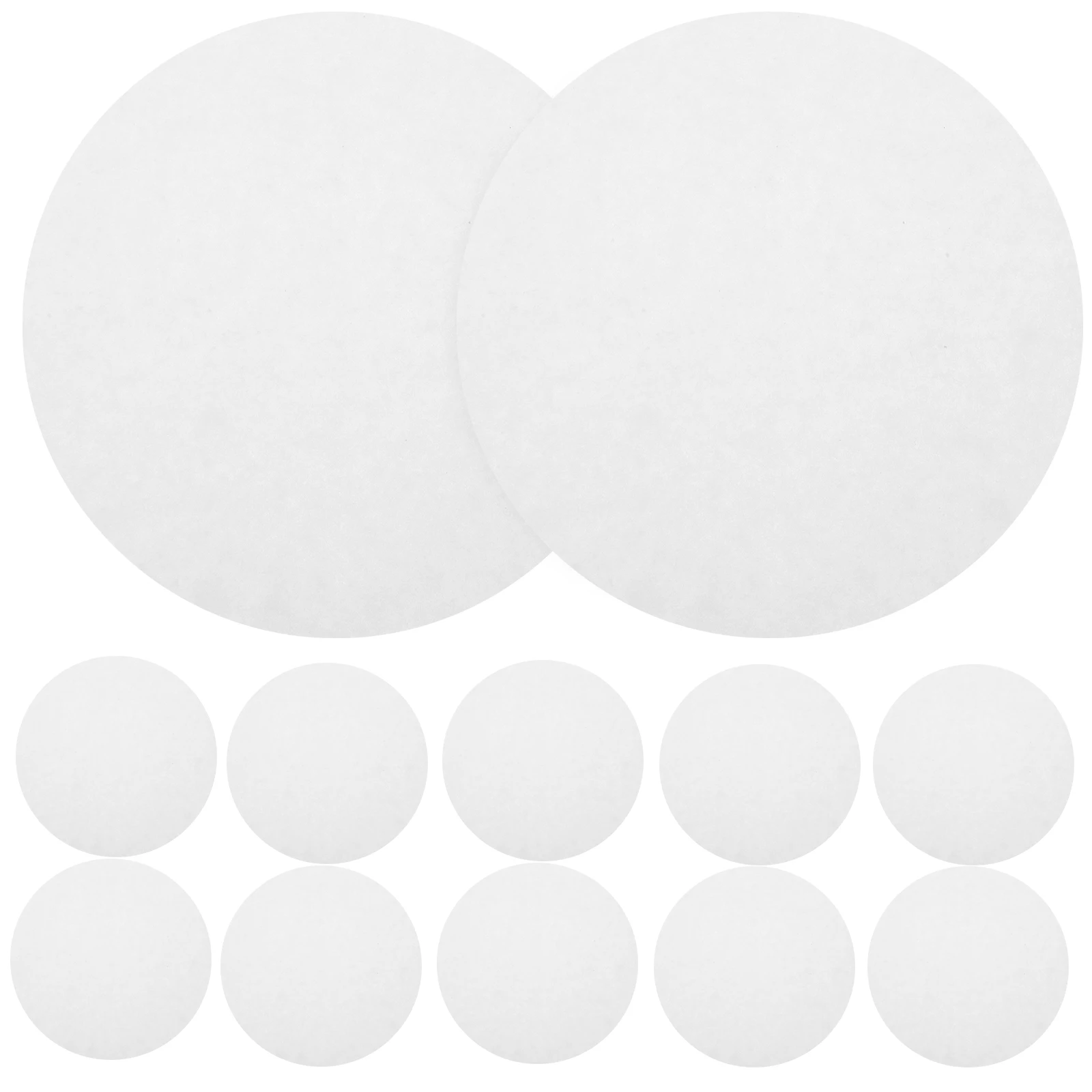 

100 pcs 18Cm Dia Filter Paper Medium Flow Rate For Chemistry Lab Experiment Qualitative Discs White Teaching Aids Supplies