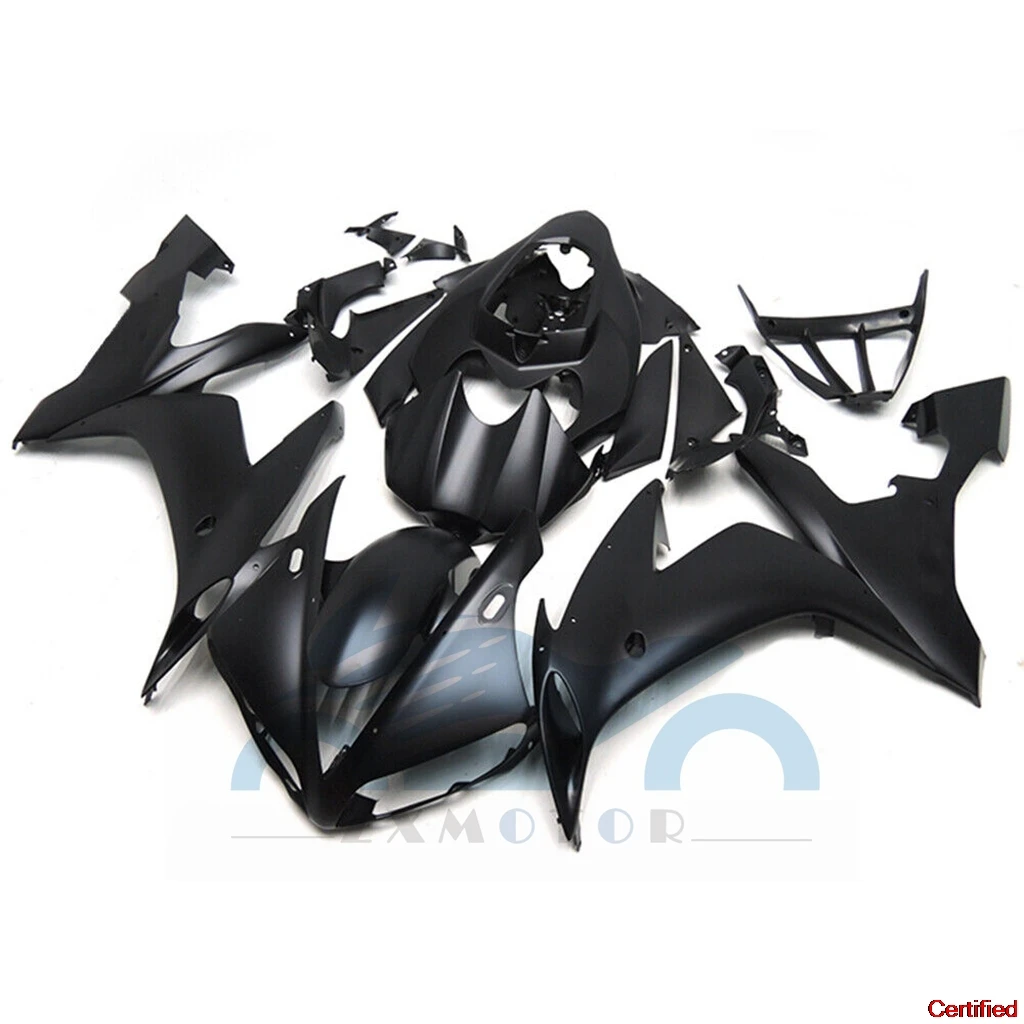 New Customize Motorcycle Fairing Set for YZF R1 YZF-R1 04 05 06 100% Fit YZFR1 2004 2005 2006 High Grade ABS Bodykit Black