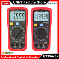 UNI-T UT39A+ UT39C+ UT39E+ Multimeter Digital Ammeter Voltmeter Transistor hFE Electric Meter Hz Continuity Electrician Tester