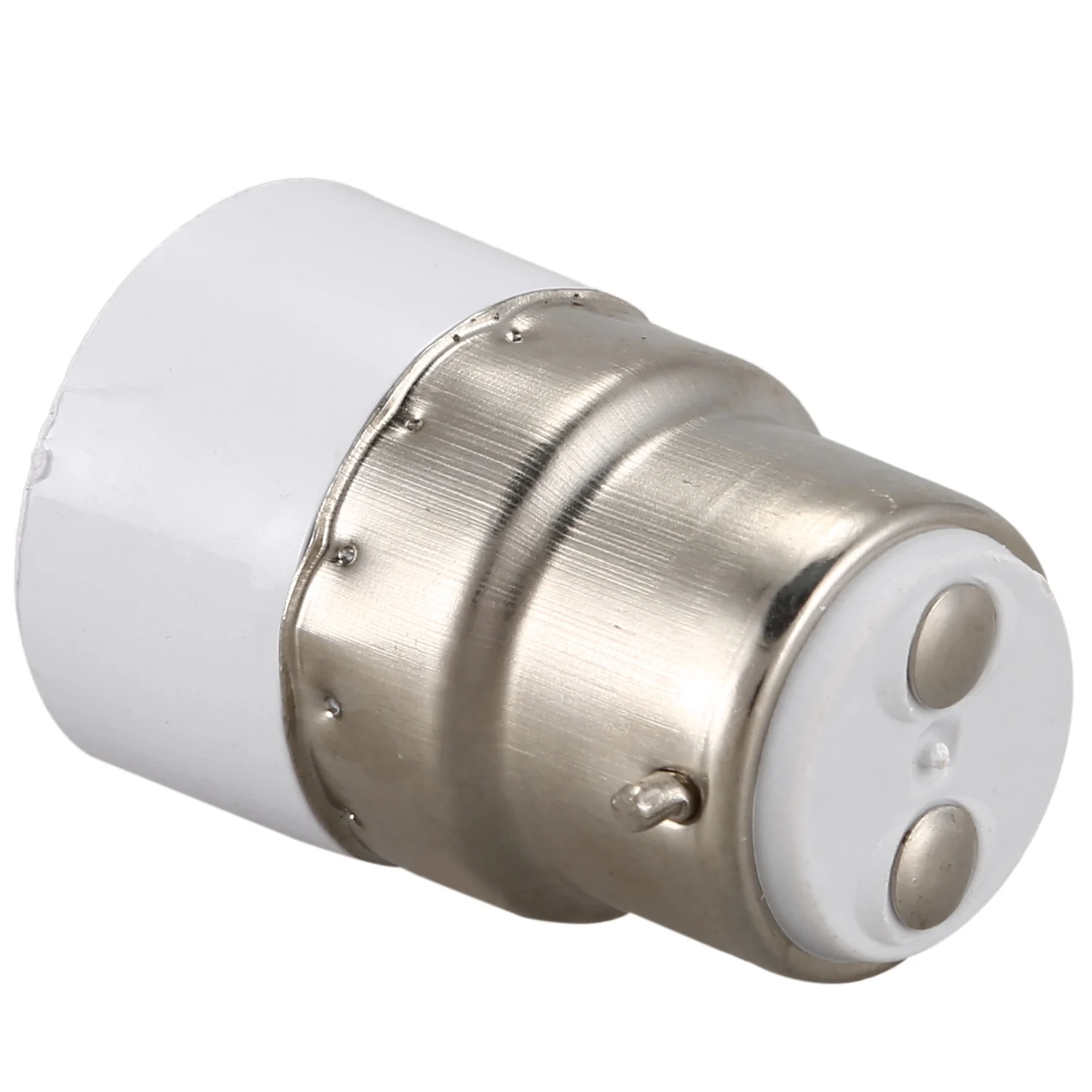 Porta adattatore per lampadina con base CA 220 V da B22 a E14 4 pezzi