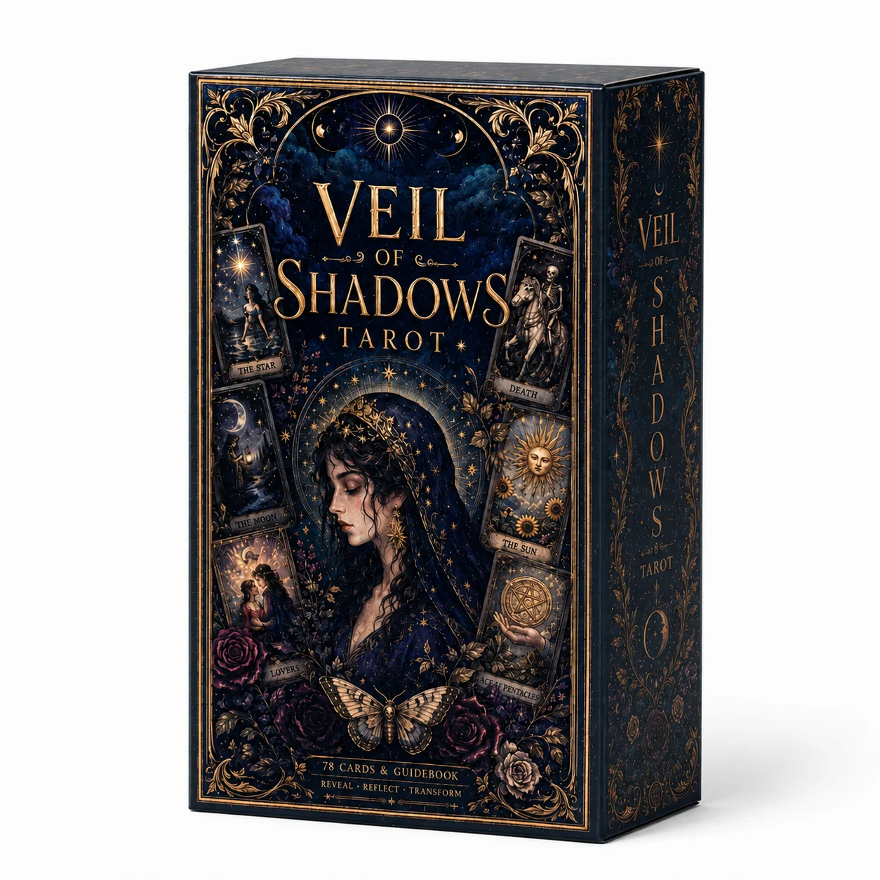 VEIL OF SHADOWS TAROT: baralho - Tarot Cards Deck With Guidebook avaliação e preço