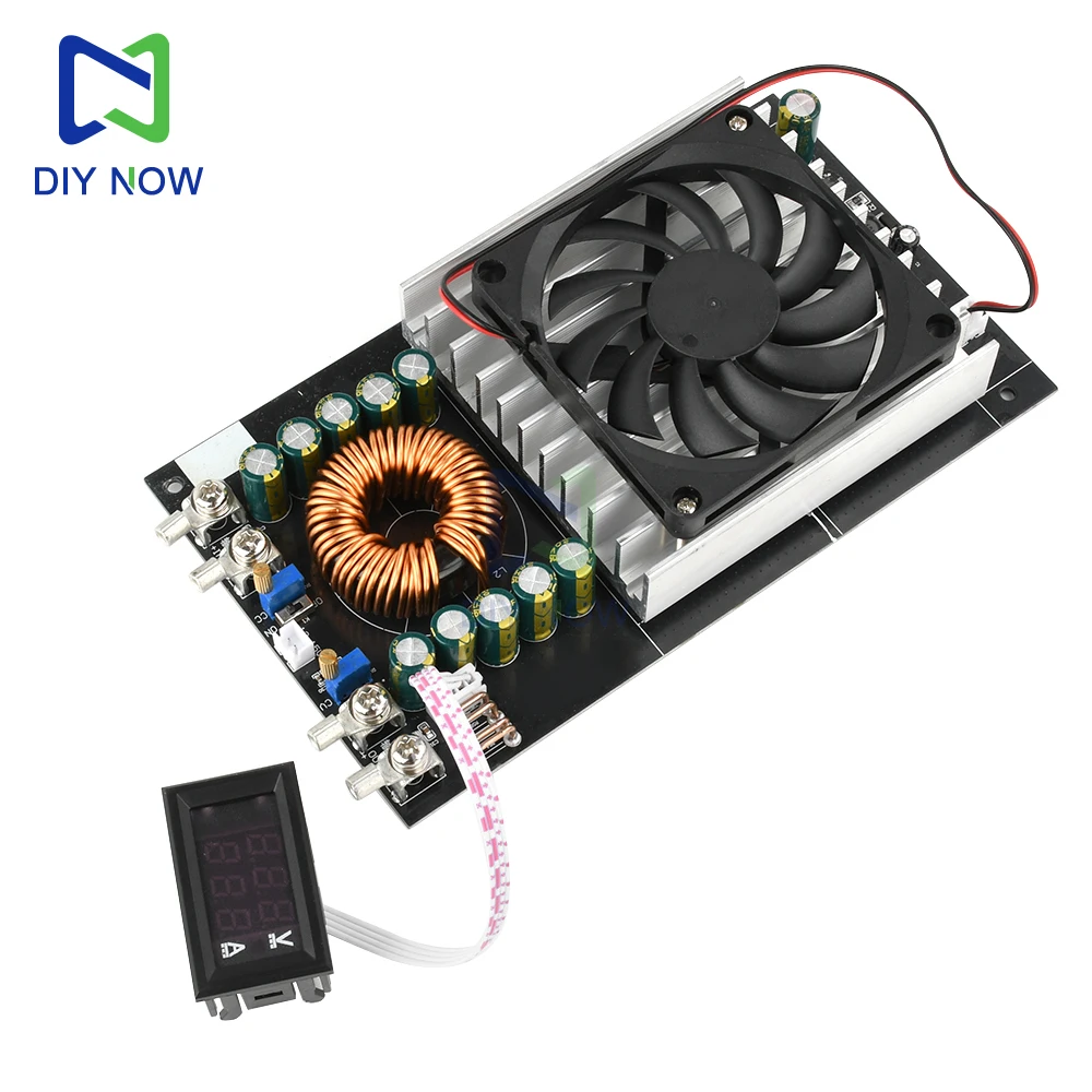 Módulo step-down dc 1500w módulo de potência DC15V-90V para DC2.5V-72V 1.5-50a tensão constante ajustável e módulo de corrente constante