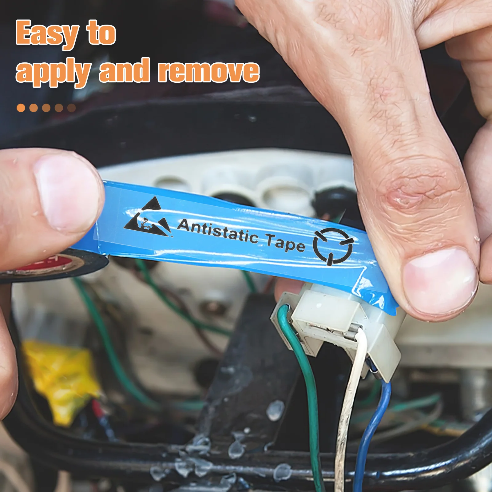 Static Protection Tape Double-Sided Anti-Static Adhesive for Industrial Sealing Esd Safe Packaging and Component Transport