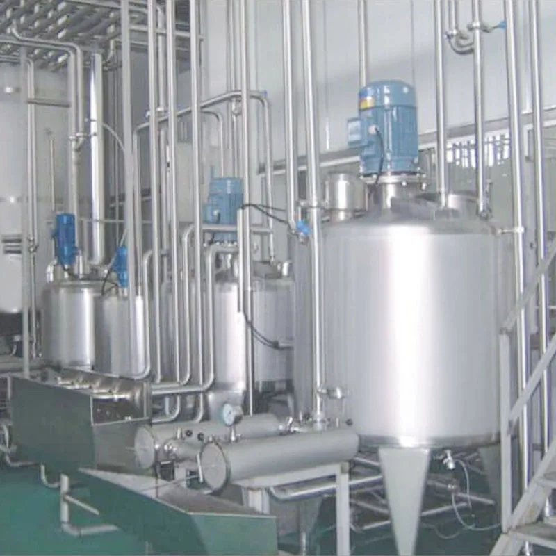 FOODLINE Continuous Fermented Yogurt Processing Line Precise Constant Temp Control Avoid Yogurt Curd Fragmentation