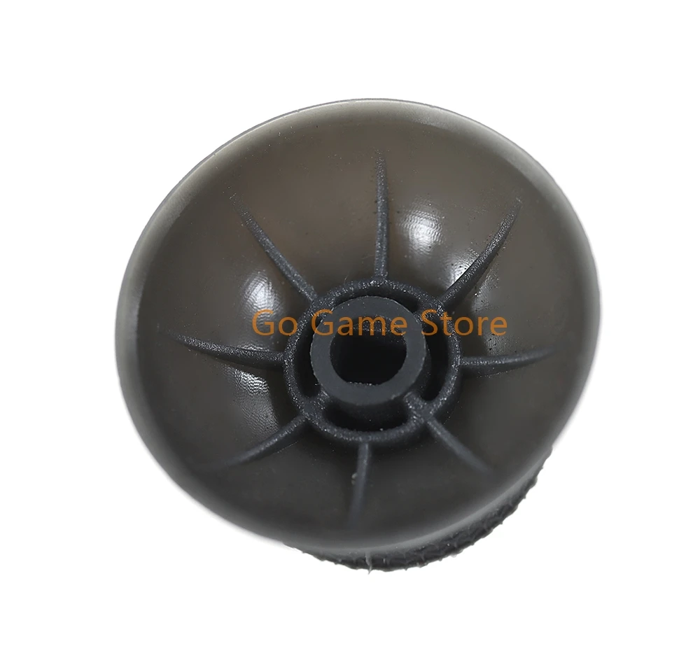 2 pçs preto cinza 3d analógico joystick vara tampa para playstation 5 ps5 controlador polegar capa cogumelo boné