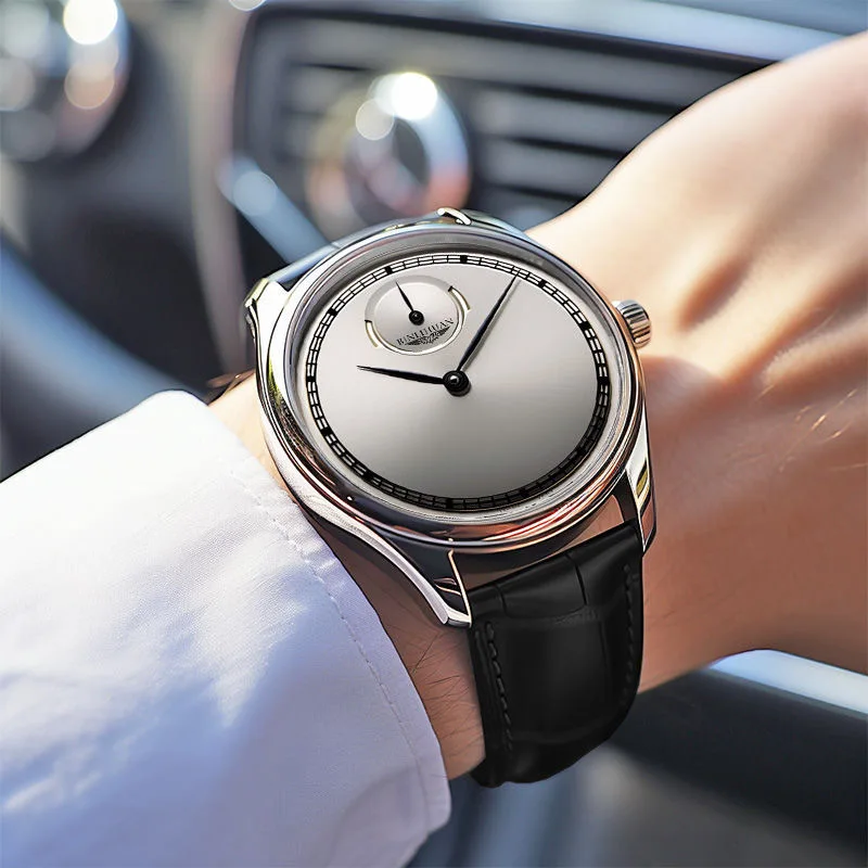 UTHAI CQ397 Модный и модный мужской ремешок для часов, водонепроницаемые и простые кварцевые часы, деловые часы в подарок, часы для мужчин