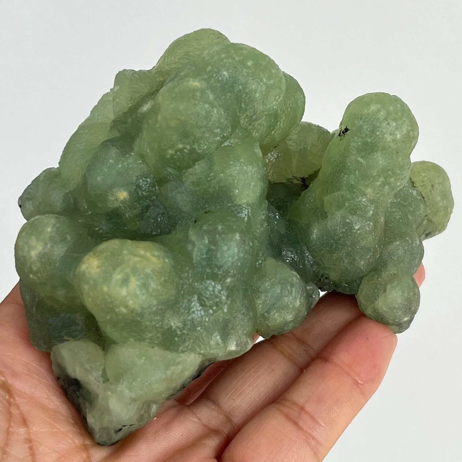 Natural Grape Stone, Crystal Quartz, Green Tourmaline, Symbiosis, Energy Gems, Reiki Healing, Room Decoration, Gifts