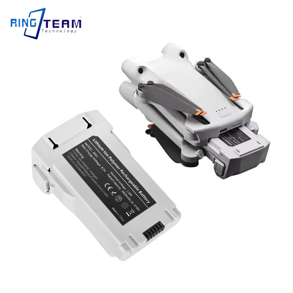3850mAh Intelligent Flight Battery Pack Compatible with Mini 3 / Mini 3 Pro RC Drone - High Capacity Rechargeable Drone Battery