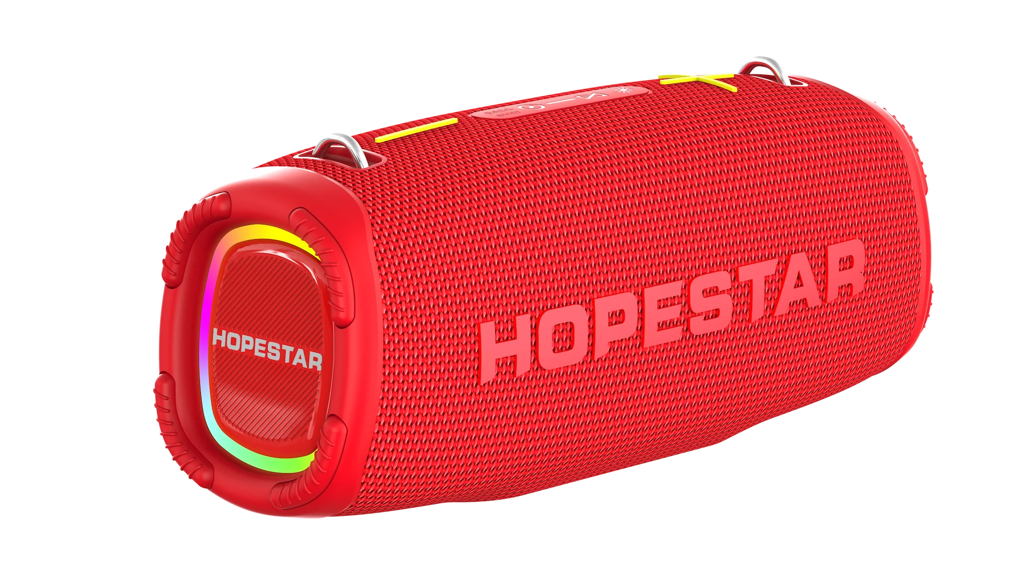 A6Max Hopestar Portable Outdoor Wireless Speaker High Sound Quality Stylish Subwoofer With Mini LED Waterproof TWS