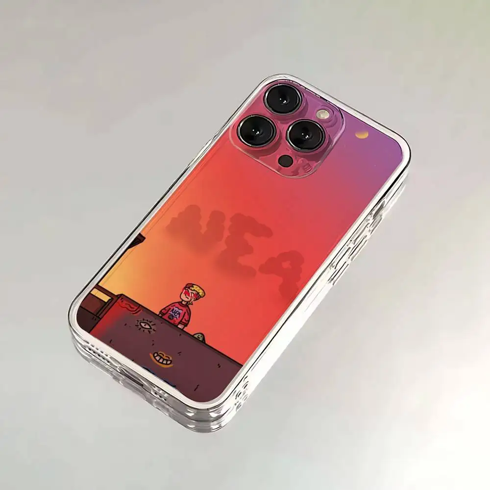 Custodia per telefono Feid Ferxxo SIXDO MOR per iPhone 16,15,14,13,12,11,17 Pro,Max,Plus,X,XS,XR,SE,Mini Cover morbida trasparente