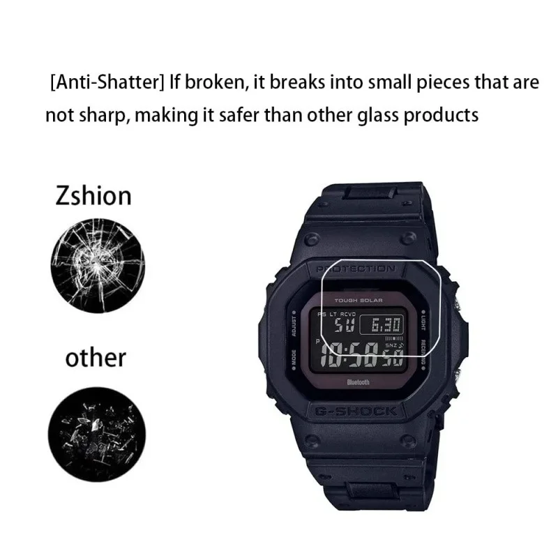 

Ultra-Thin 9H Tempered Glass, Minimalist Design Meets Maximum Protection For Casio DW-5035 DW 5600 GW-B5600 GW M5600