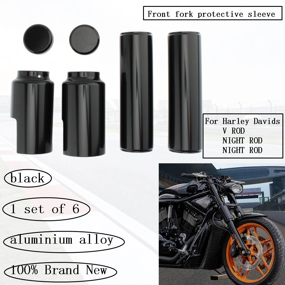 

Для Harley Davidson V-Rod Vrod 2007-2011 NIGHT ROD специальный комплект крышки вилки крышки трубки