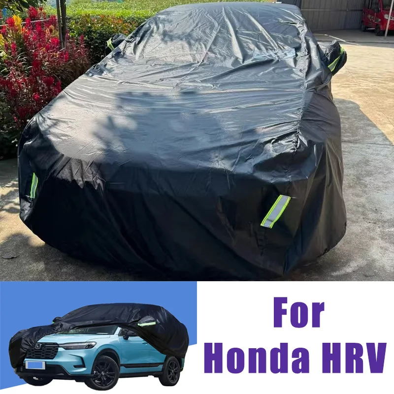 

For Honda HRV Outdoor Protection Full Car Covers Set Sunshade Waterproof and Dustproof Exterior Accessories w/Storage Bag