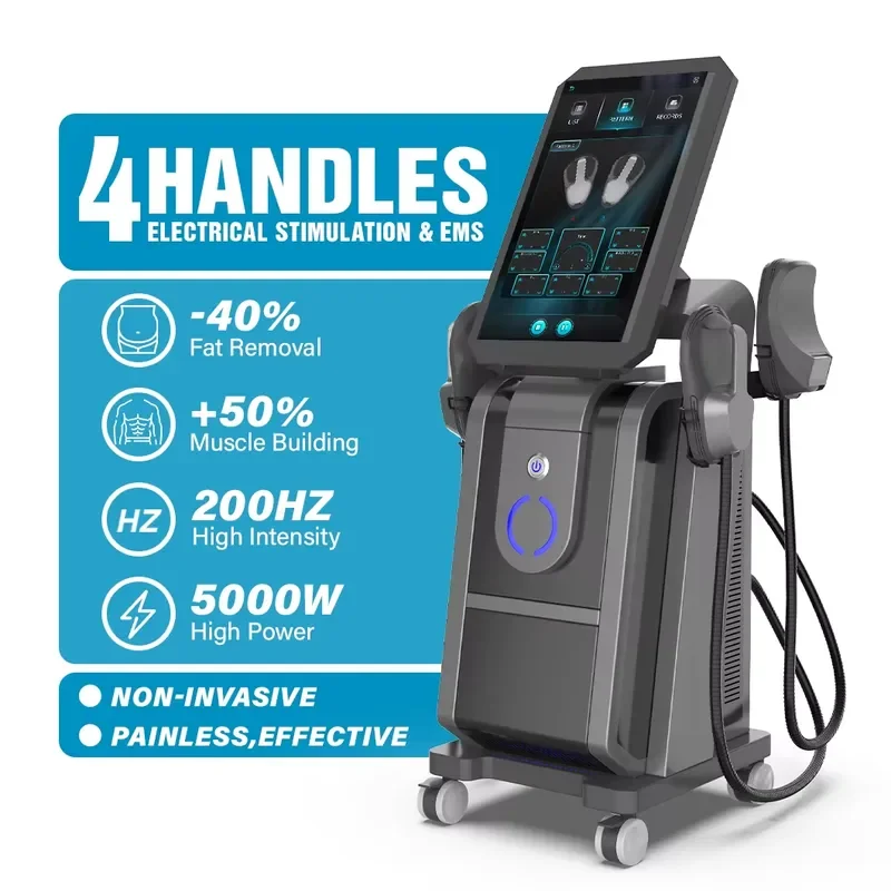 2 In 1 EMS Shape Muscle Stimulator Reduce Machine Muscle Build Body Massage EMS Machine Neo