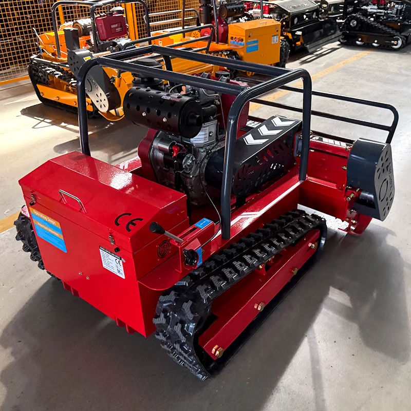 

Customized Top Quality and Good Price Remote Control Lawn Mower Model 800 Crawler Remote Control Lawn Mower