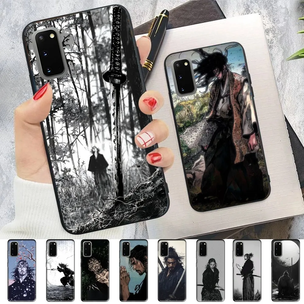 Manga M-Miyamoto M-Musashi Vagabond Phone Case For Samsung S 9 10 20 21 22 23 30 23 24 Plus Lite Ultra FE S10lite Fundas