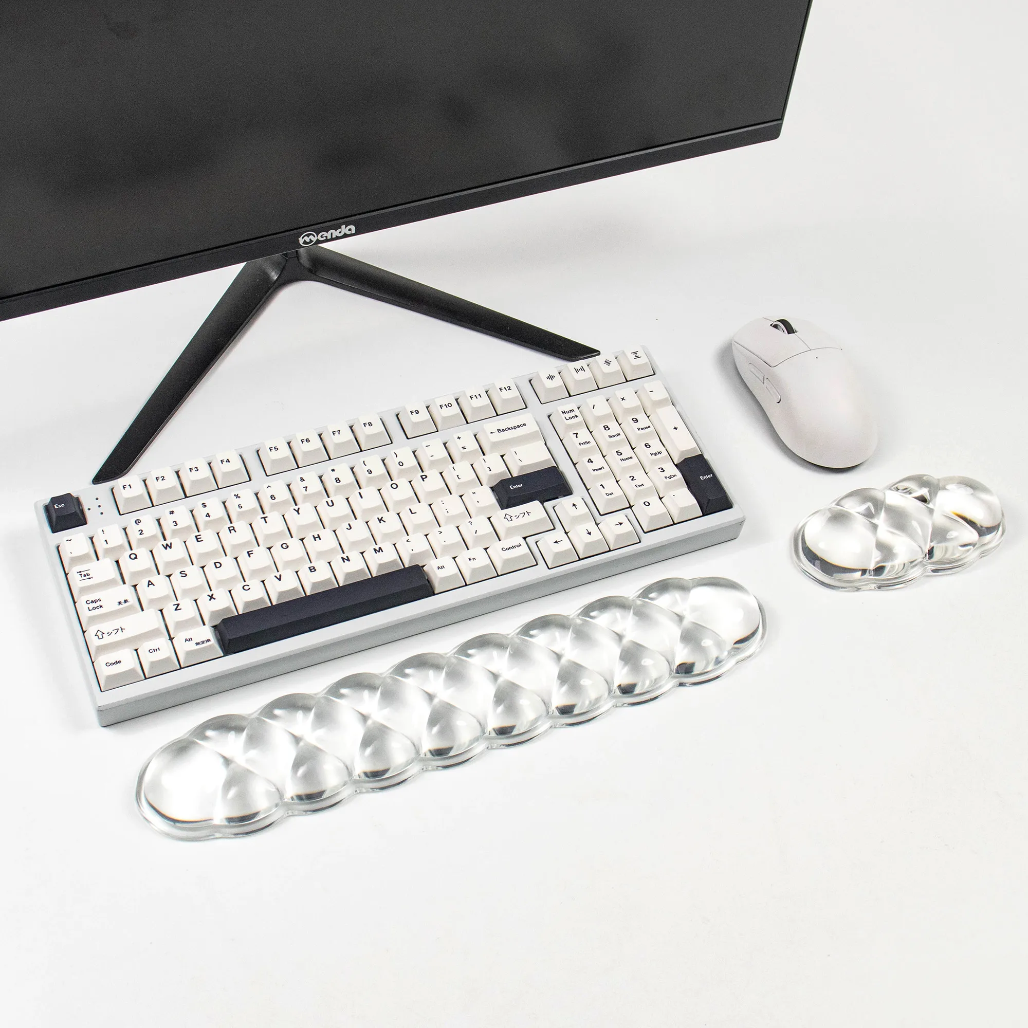 

Набор гелевых подставок для клавиатуры и мыши Коврик для мыши с подставкой для запястья для клавиатуры компьютера Эргономичный коврик для клавиатуры и мыши Подставка для запястья