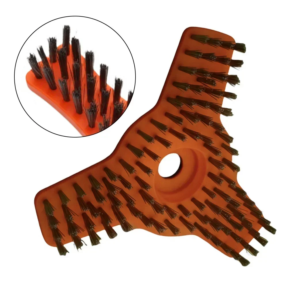 For Durable Lawnmower Cleaning Brush Gardening Tool Accessory Wire Brush Lawn Mowers Replacement Accessories