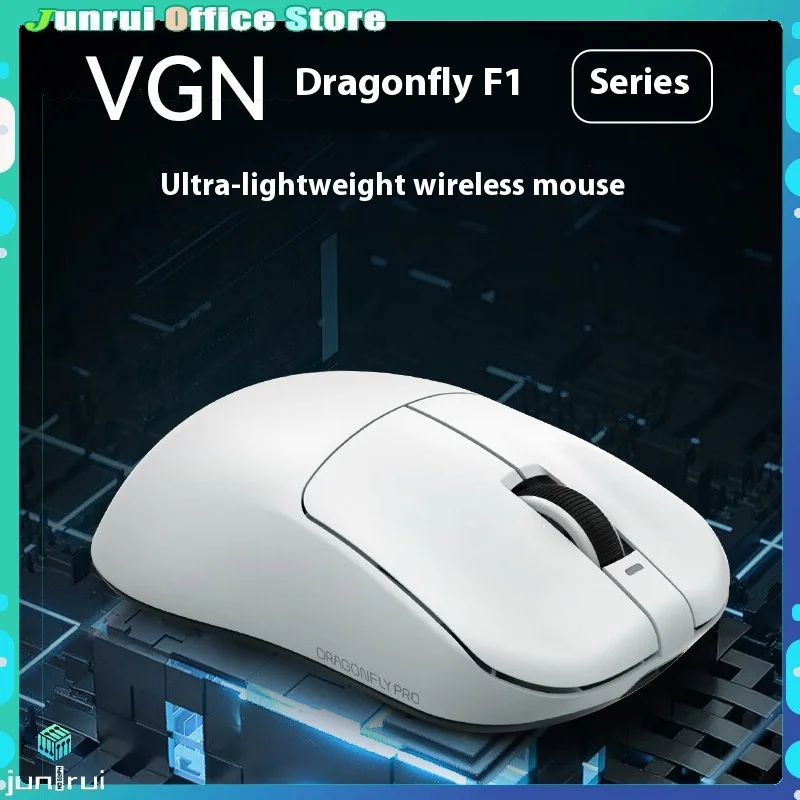 

Беспроводная мышь Vgn Dragonfly F1pro Max Moba Paw3395, перезаряжаемая игровая мышь с двумя режимами типа C, для игр в секунду, для ПК, геймеров