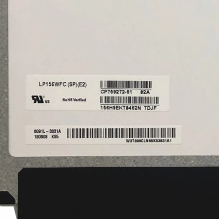 

LP156WFC SPE2 15.6" IPS Laptop LCD Screen Panel