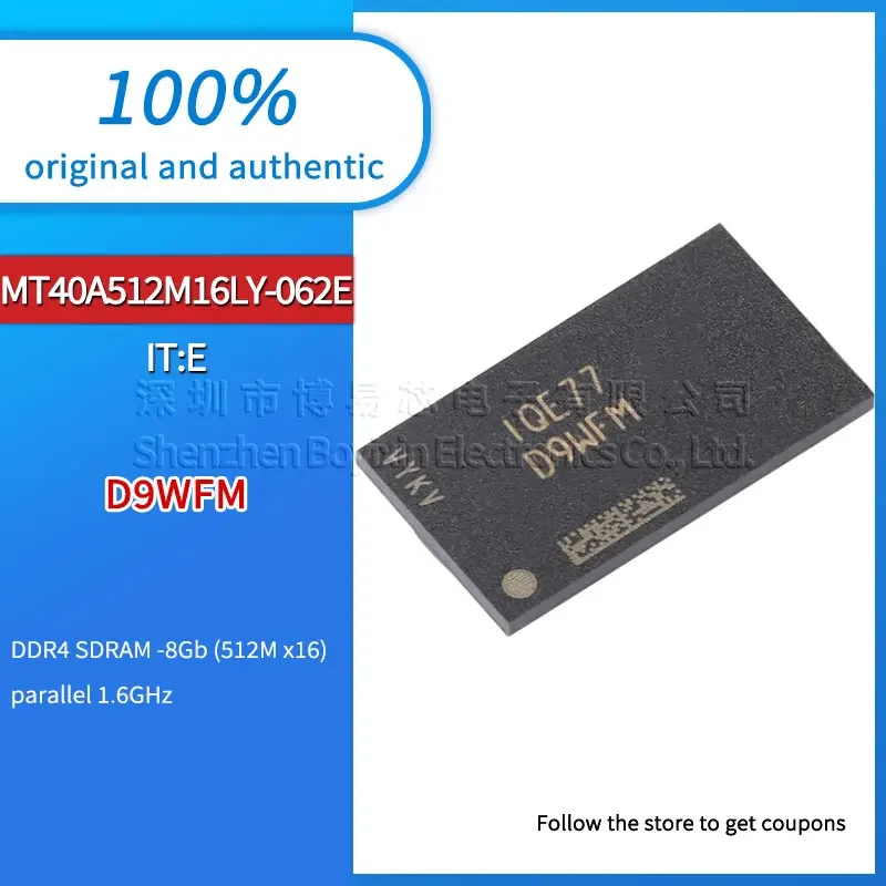 D9WFM MT40A512M16LY-062E IT:E Black PC shell