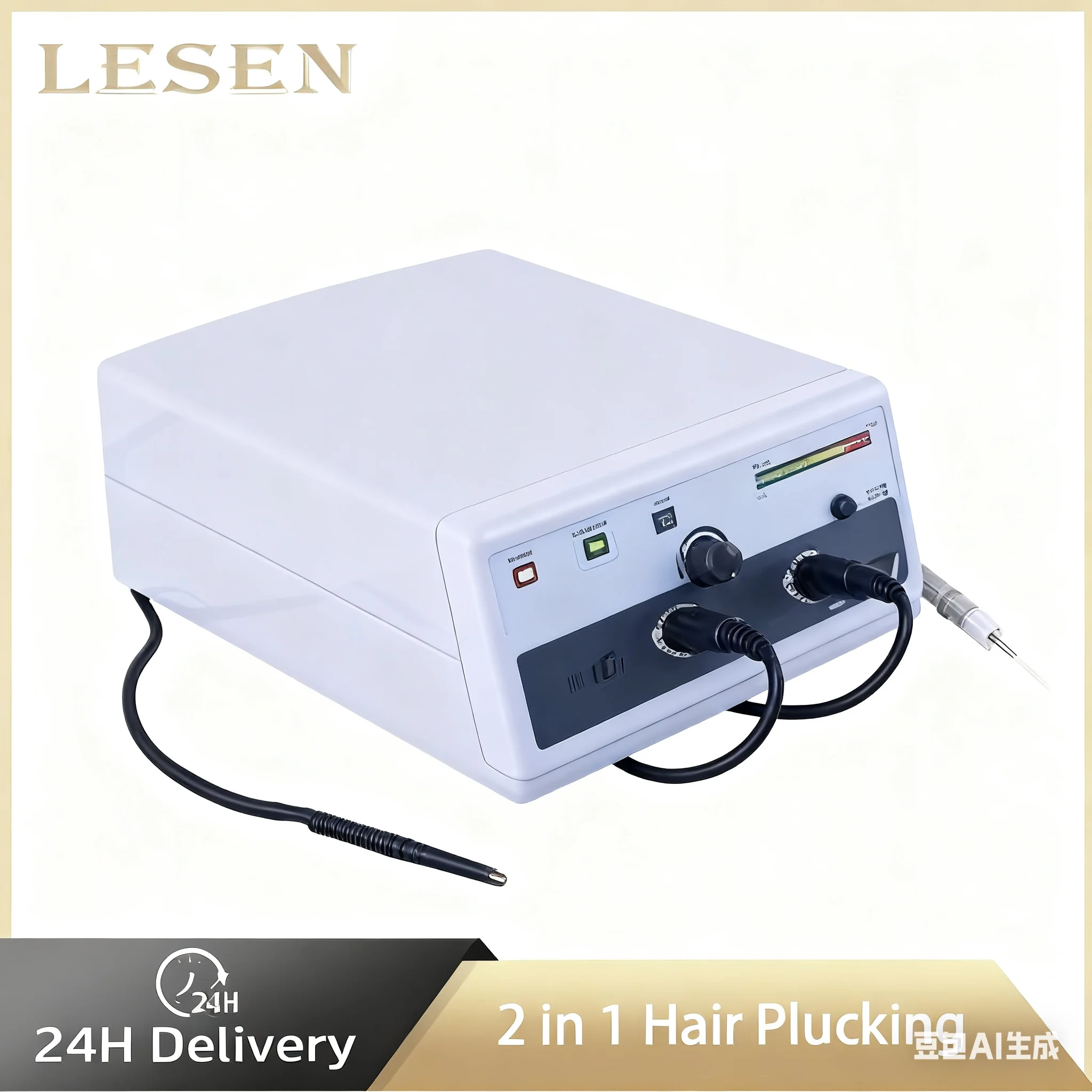 

LESEN 2 -In -1 Mini Desktop Arm Hair Plucking Machine Remove Black Spots and Moles Beauty Leg Hair Plucking Freckles Age Spots