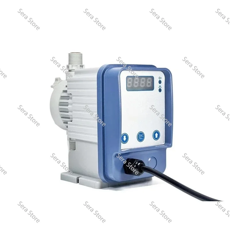 Electromagnetic Diaphragm Metering Pump Dosing Sewage Water Purification Chlorine Dioxide Disinfectant Car Wash Liquid Acid