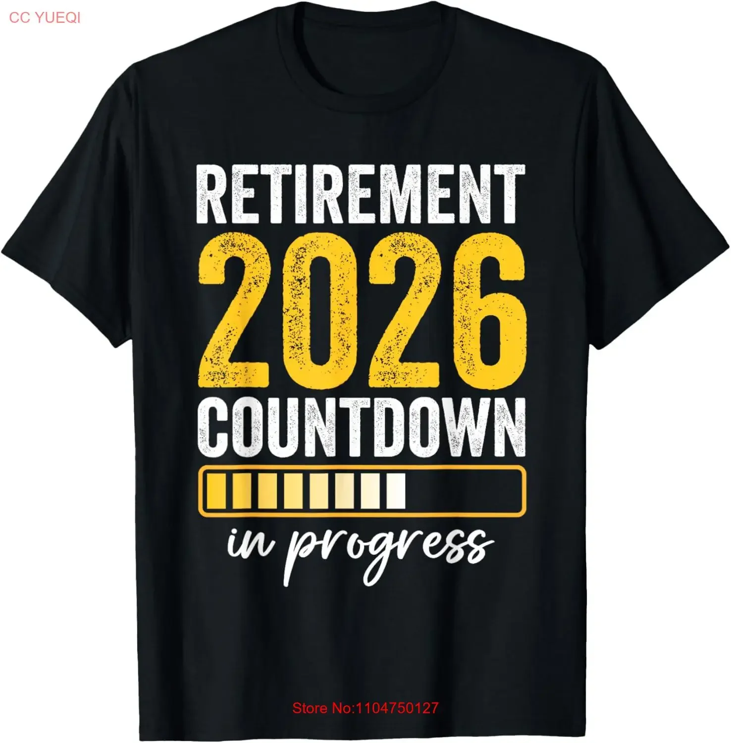Funny Retirement Class Of 2026 Countdown In Progress Teacher T Shirt  vintage Washed Comfortable Stretched graphic homme