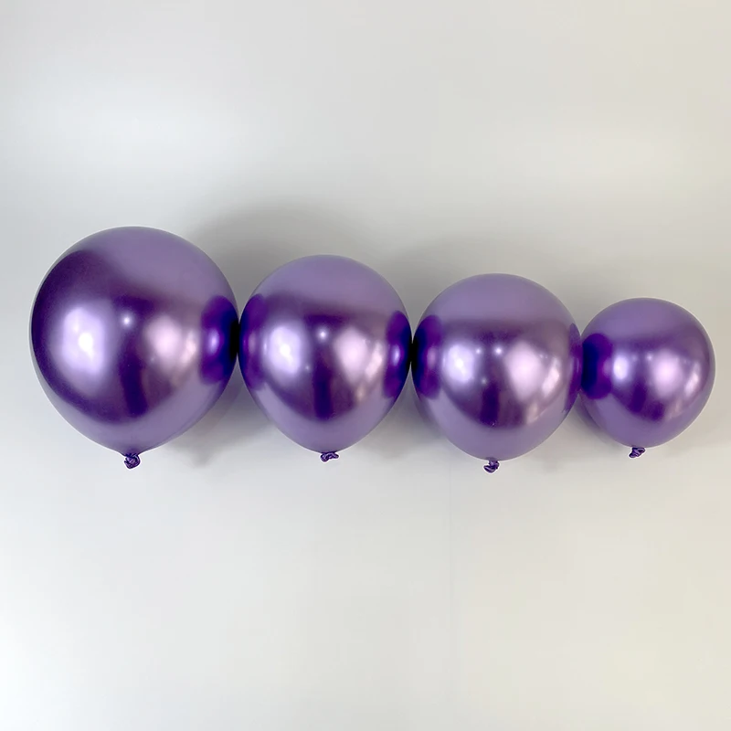 5/10/12/18inch Latex Balloons White Gold Green Blue Purple Silver Combination Balloon Birthday Party Wedding Globos Decoration