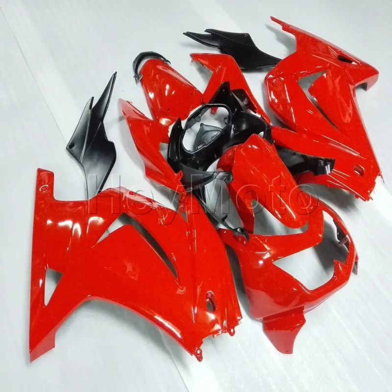 

injection Fairings kit for ZX250R EX250 2008 2009 2010 2011red EX 250 08 09 10 11 12 ABS bodywork kit motorcycle fairings