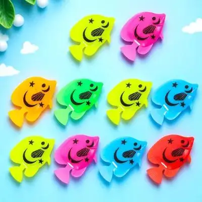 

10pcs Lifelike Plastic Artificial Aquarium Decoration Fake Fish For Fish Tank Bright Color Random Pattern Ornament Fake Fishes