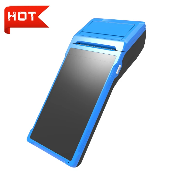 محطة Android Pos صغيرة محمولة مقاس 58 مم مع طابعة Q2i Q2