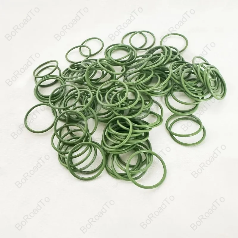 12PCS CRIN Injector Solenoid Valve Seal Ring Gaskets Repair Kits for Simens Piezo Cummins Bosch 110 120 Denso