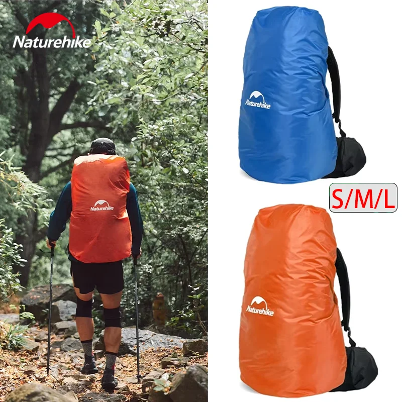 

Сумка Naturehike 75л, непромокаемый чехол, дождевик большой емкости для школьного рюкзака, велосипедные сумки для багажа, пылезащитный чехол, рюкзак для пешего туризма