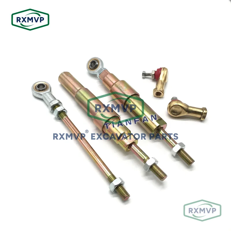 Excavator For Komatsu spare parts PC130 160 200 240 270 360 excavator accelerator motor pull rod throttle motor pull rod