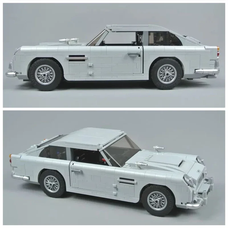 Compatible 007 James Bond Tech  Technology Building blocks Brick Car Gifts Model Toys Astones Classic Car