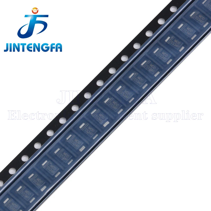 3000 Stück SS14 SS14F SS24F SS34F SS54F SMAF 1A 2A 3A 5A 40V 1KV DO-214AC SMD Schottky-Dioden Ultradünn SS24 SS34 – Detail 6